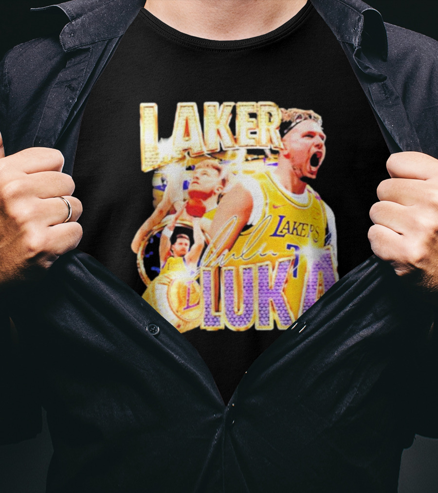 Laker Luka Doncic Lakers Basketball Vintage Style T-Shirt