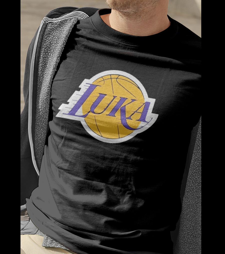 Luka Los Angeles Showtime Basketball-Inspired T-Shirt