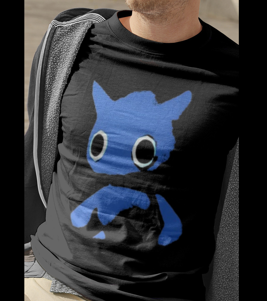 Mamono World Big Blue Creature T-Shirt