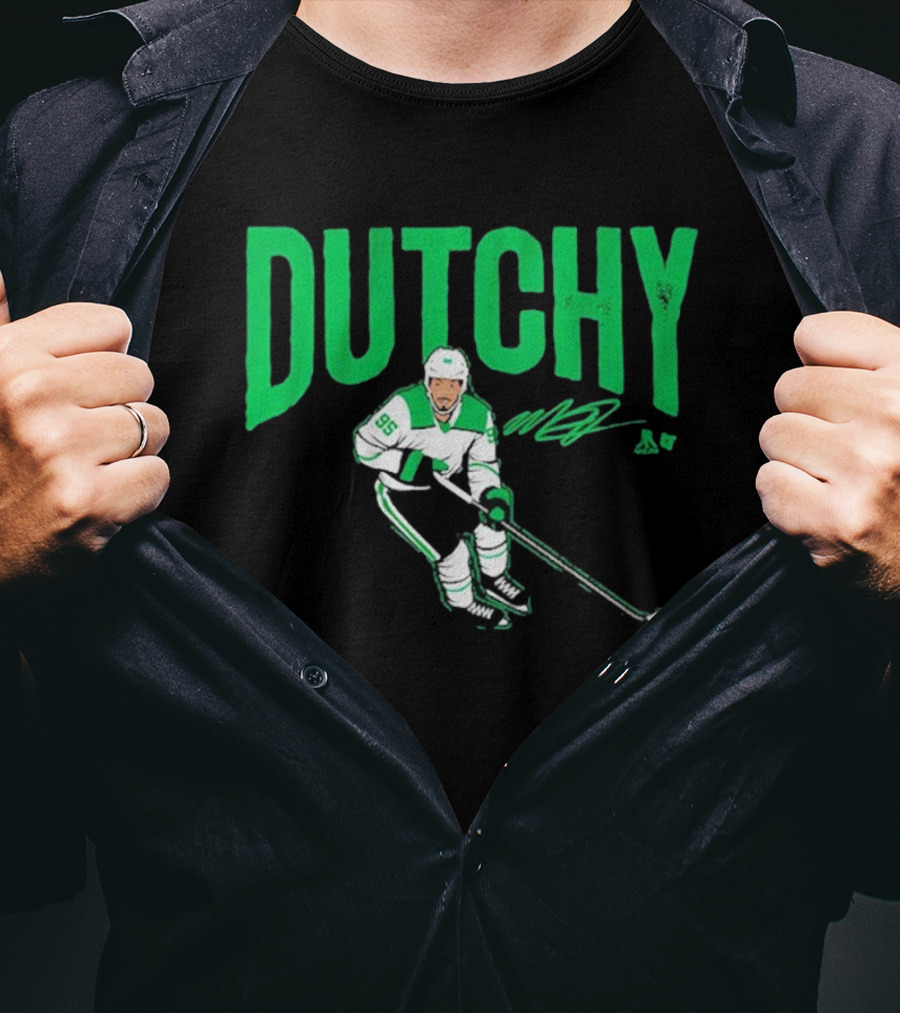 DUTCHY 95 Matt Duchene Dallas Hockey Player Graphic T-Shirt