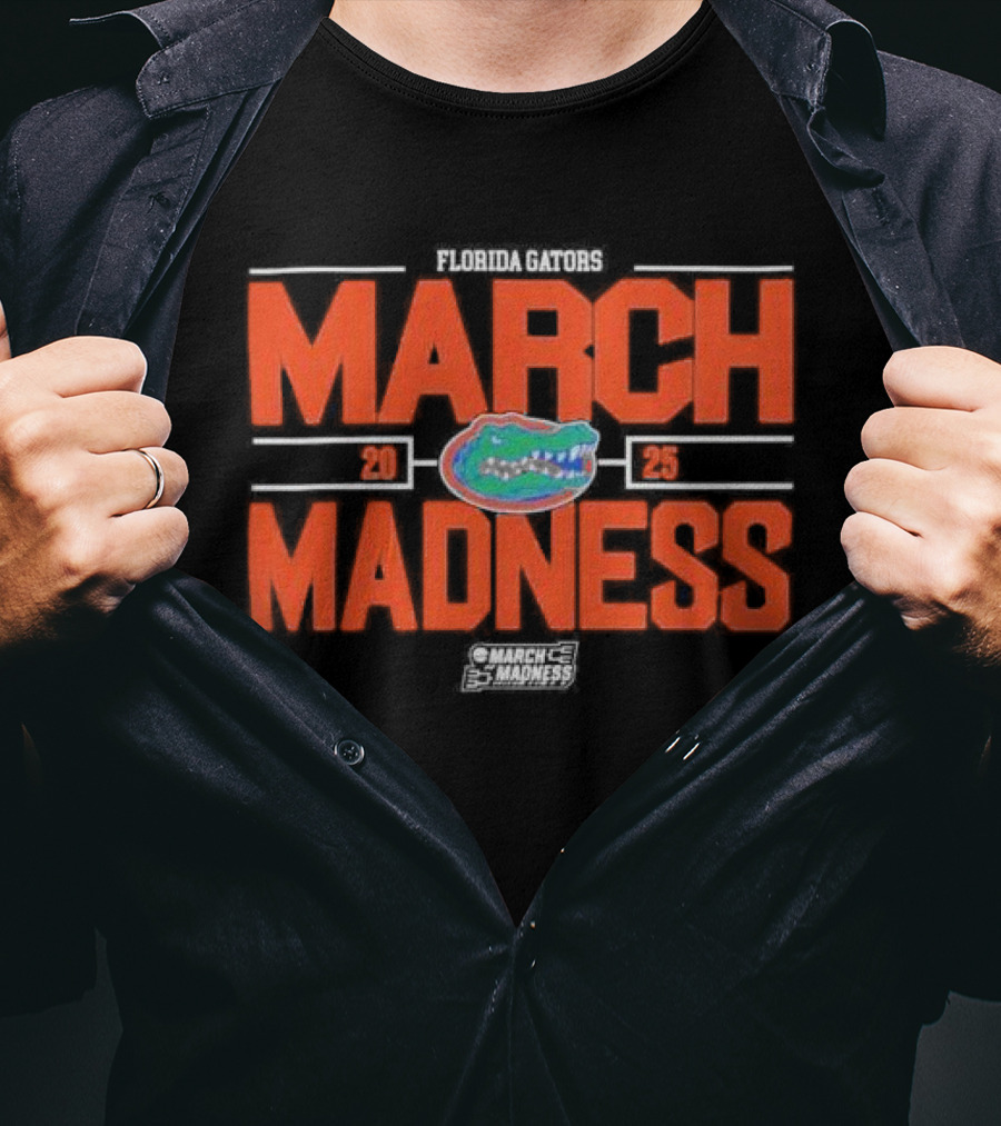March Madness 2025 Florida Gators T-Shirt