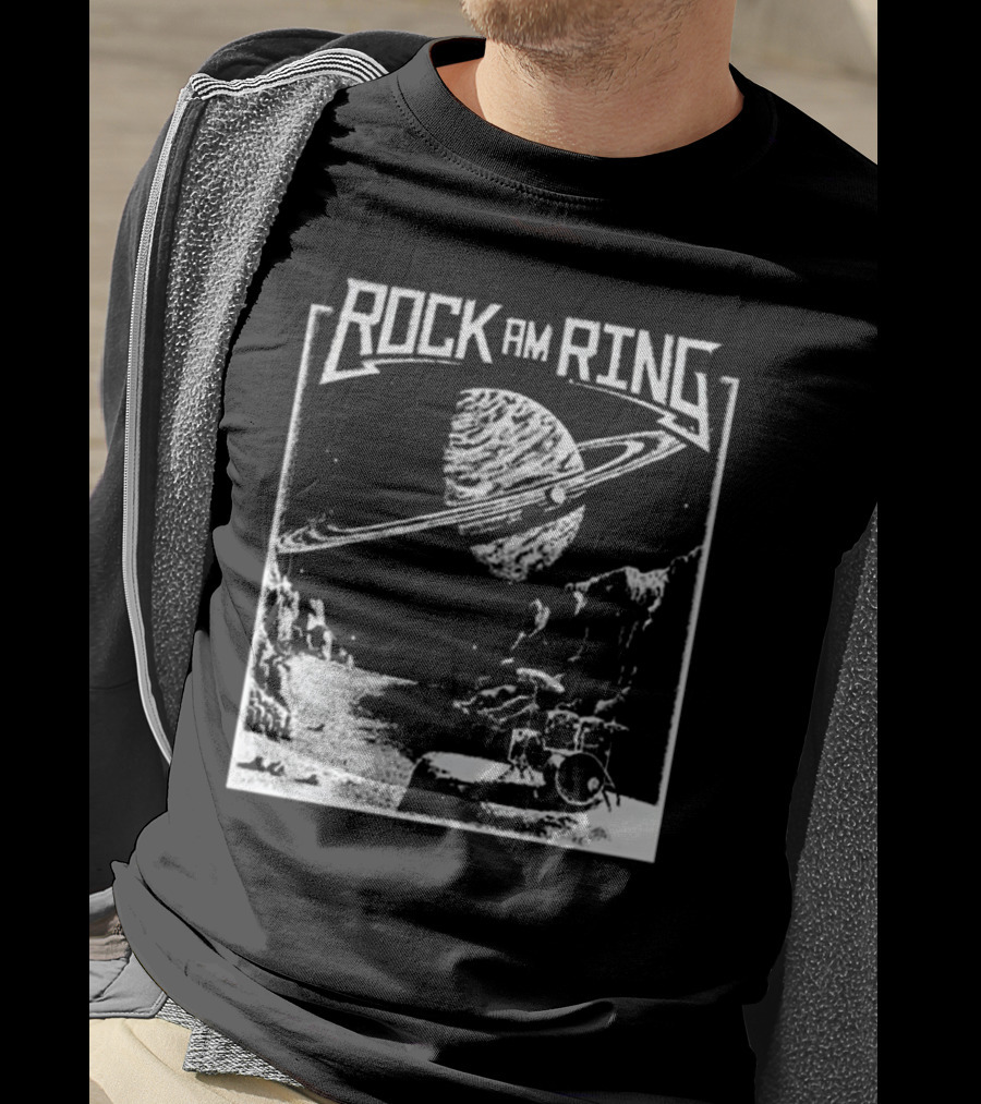 Rock Am Ring Lunar Beat Community Contest Gewinner Saturn Planet Drums T-Shirt