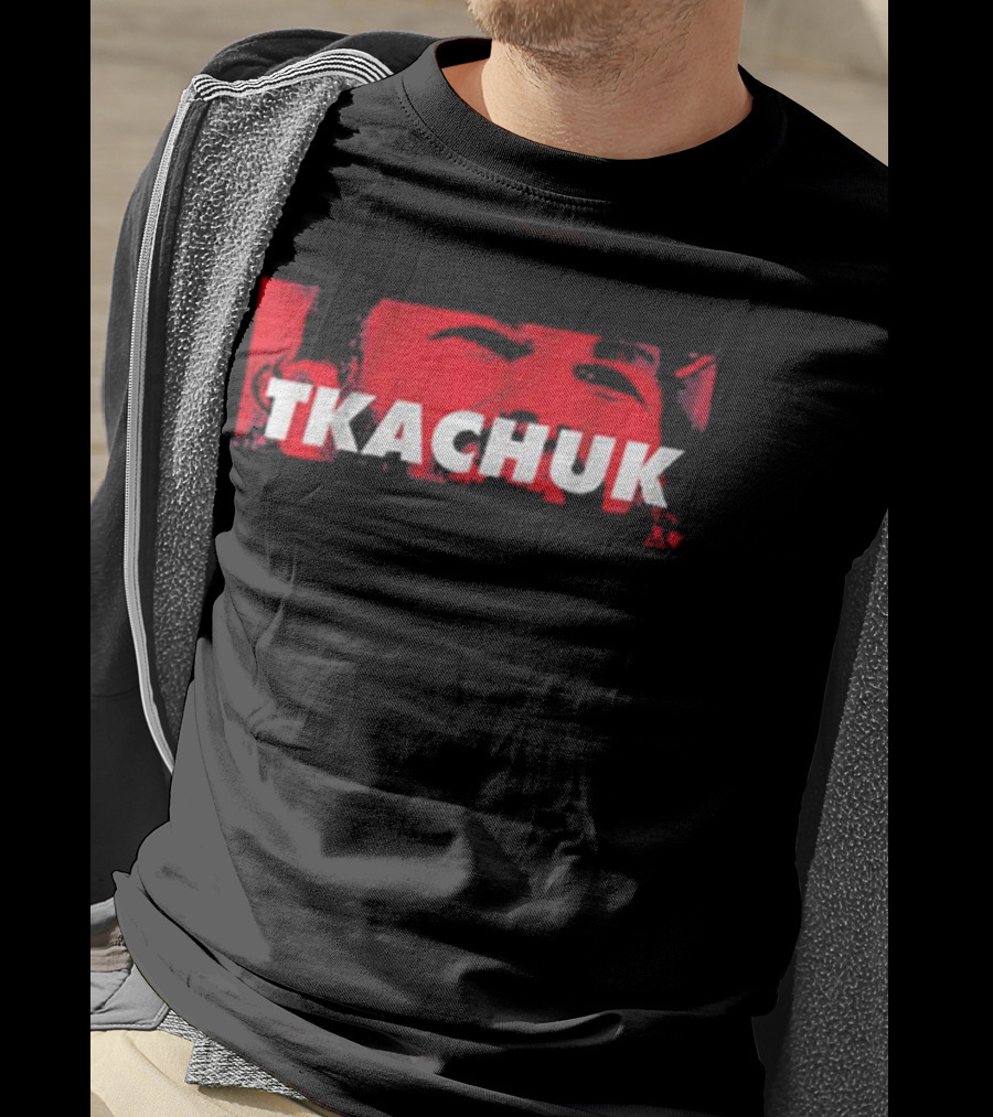 Tkachuk Eyes Red Graphic T-Shirt