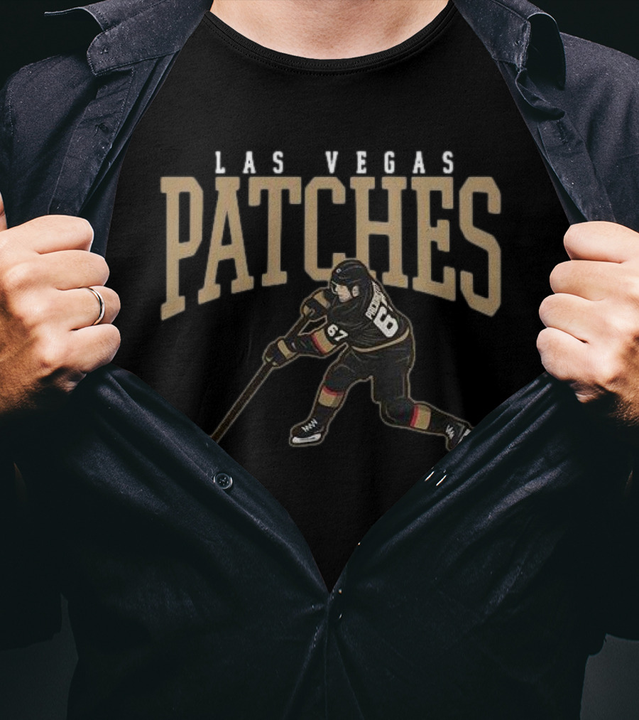 Las Vegas Patches Max Pacioretty 67 Hockey T-Shirt