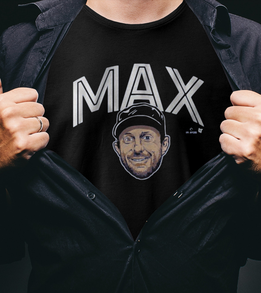 Max Scherzer Colored Eyes Toronto Blue Jays MLB T-Shirt