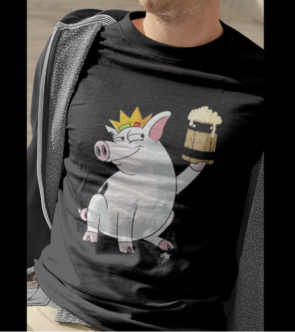 Merkimer Pig Cheers Crown Gildan Softstyle T-Shirt