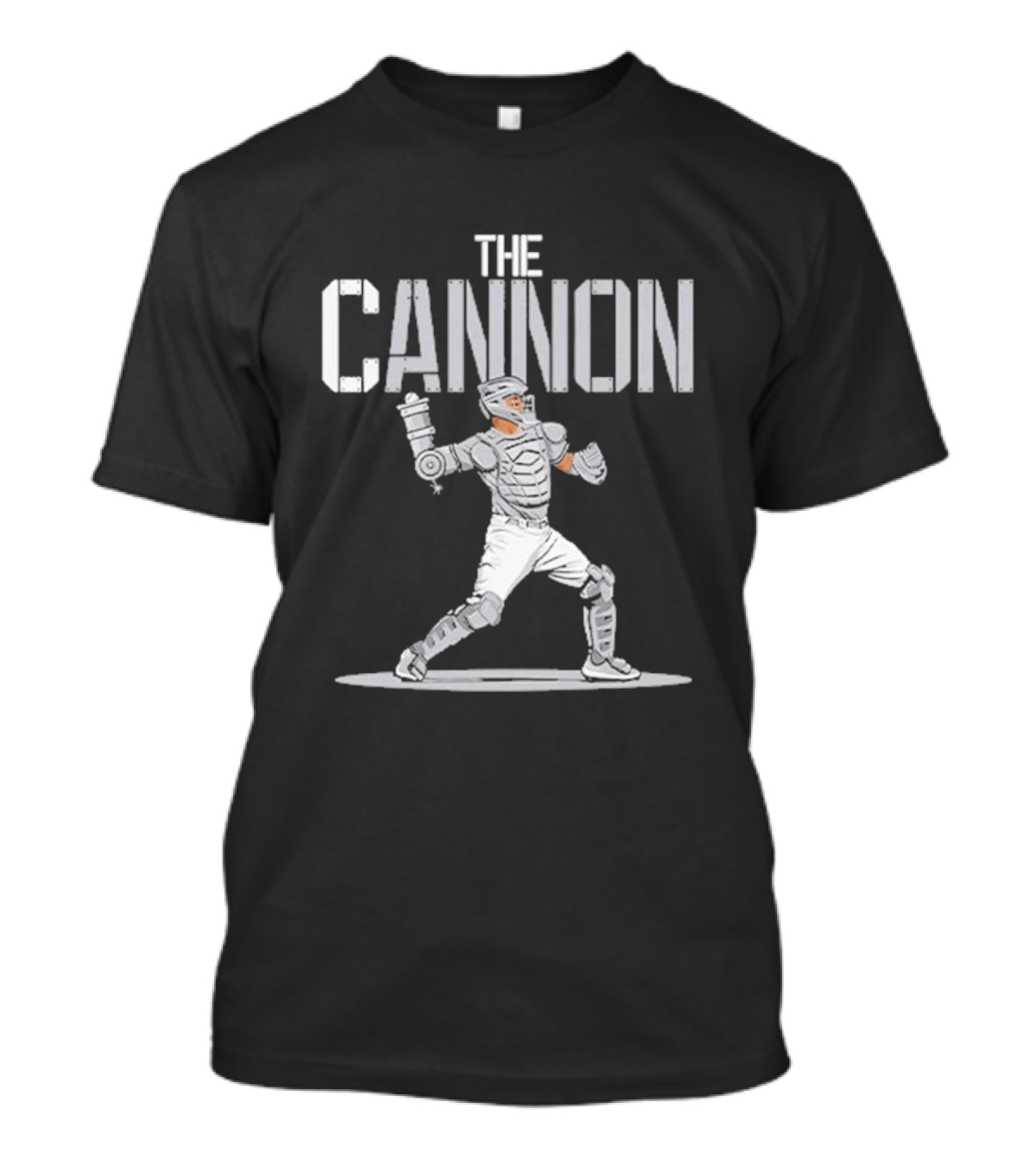 Mets Sean Manaea The Cannon Catcher Stance And Gear T-Shirt