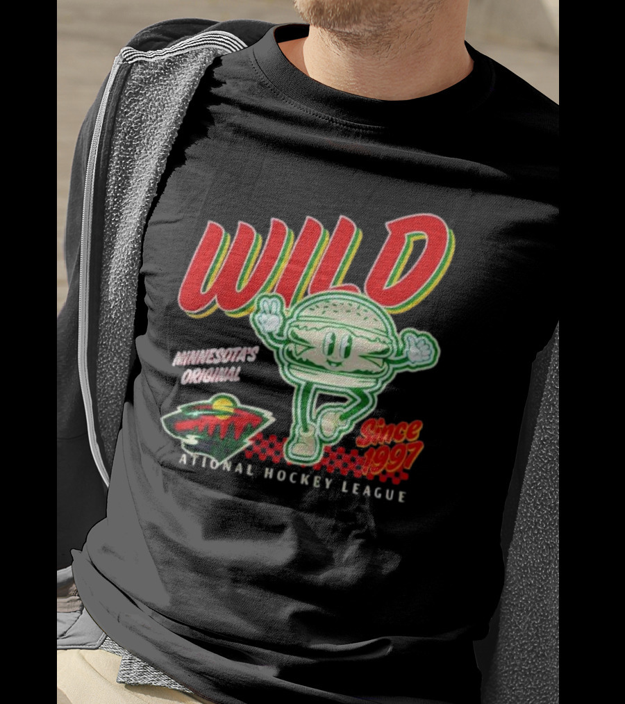 Minnesota Wild Original Mascot Since 1997 National Hockey League T-Shirt