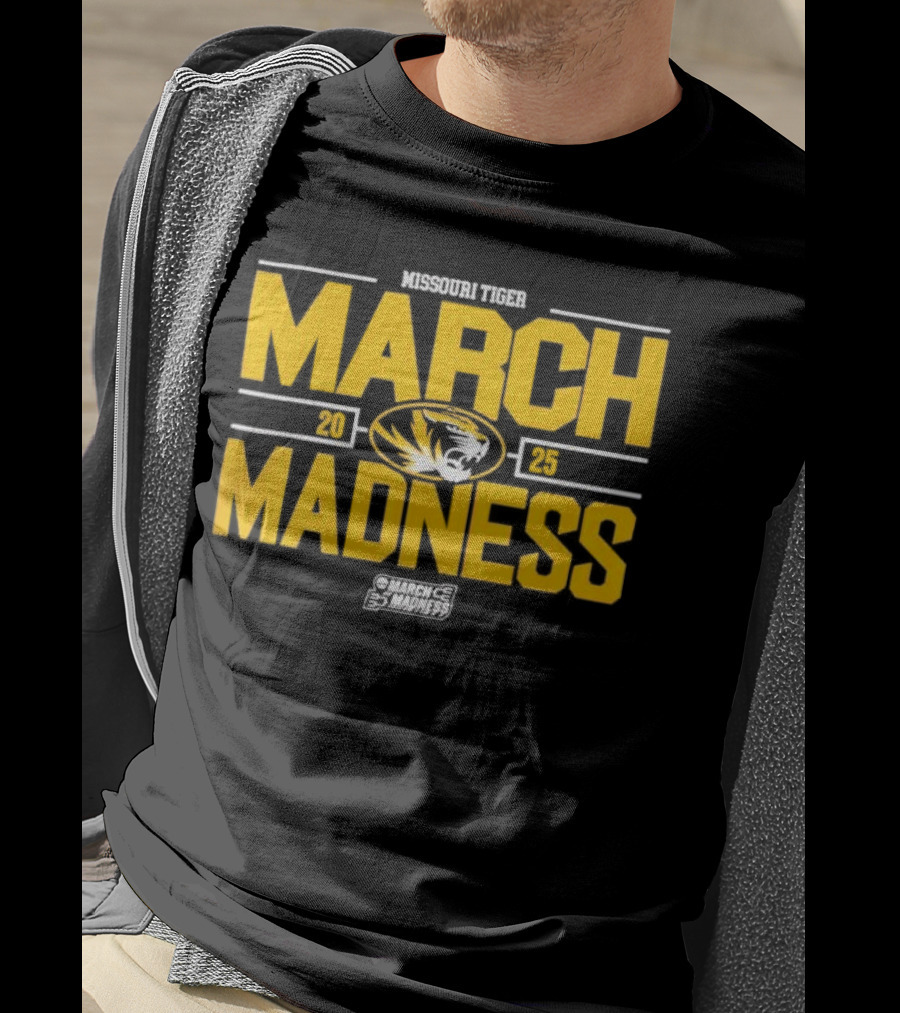 Missouri Tigers March Madness 2025 T-Shirt