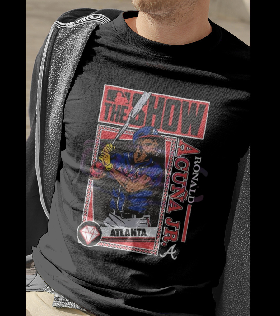 MLB The Show Atlanta Braves Ronald Acuna Jr 2025 T-Shirt
