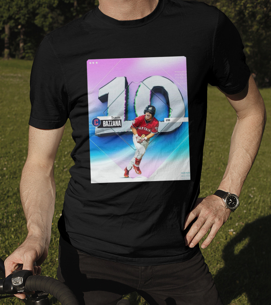 MLB Travis Bazzana Cleveland Guardians Top 10 Prospects T-Shirt