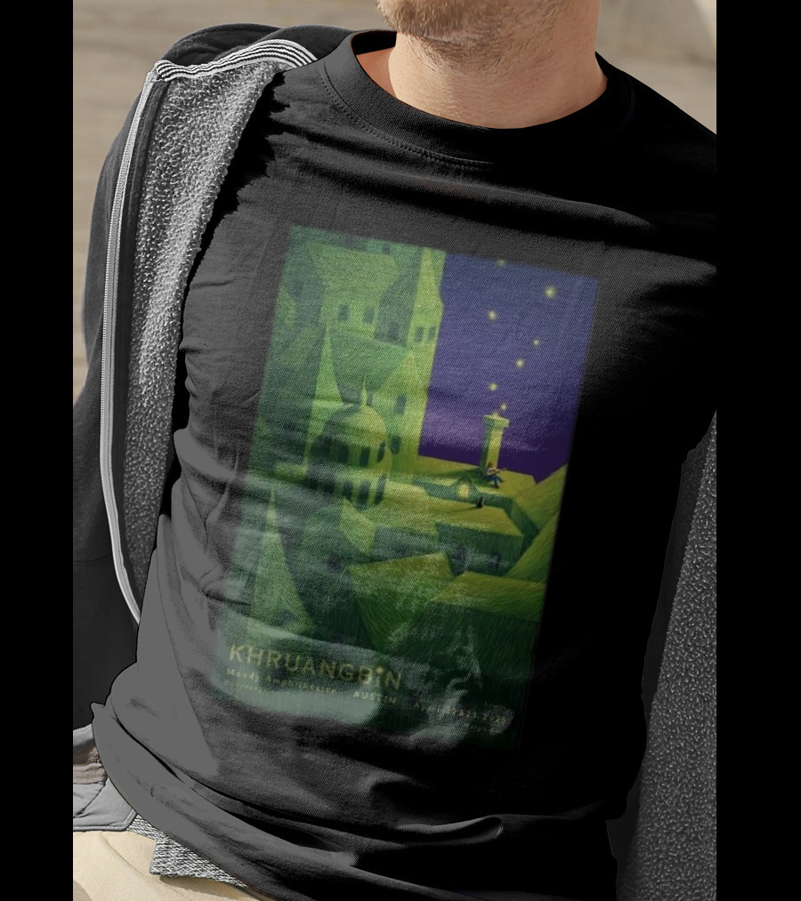 Khruangbin Moody Amphitheater Austin April 22 23 2025 Murugi Kim Artwork T-Shirt