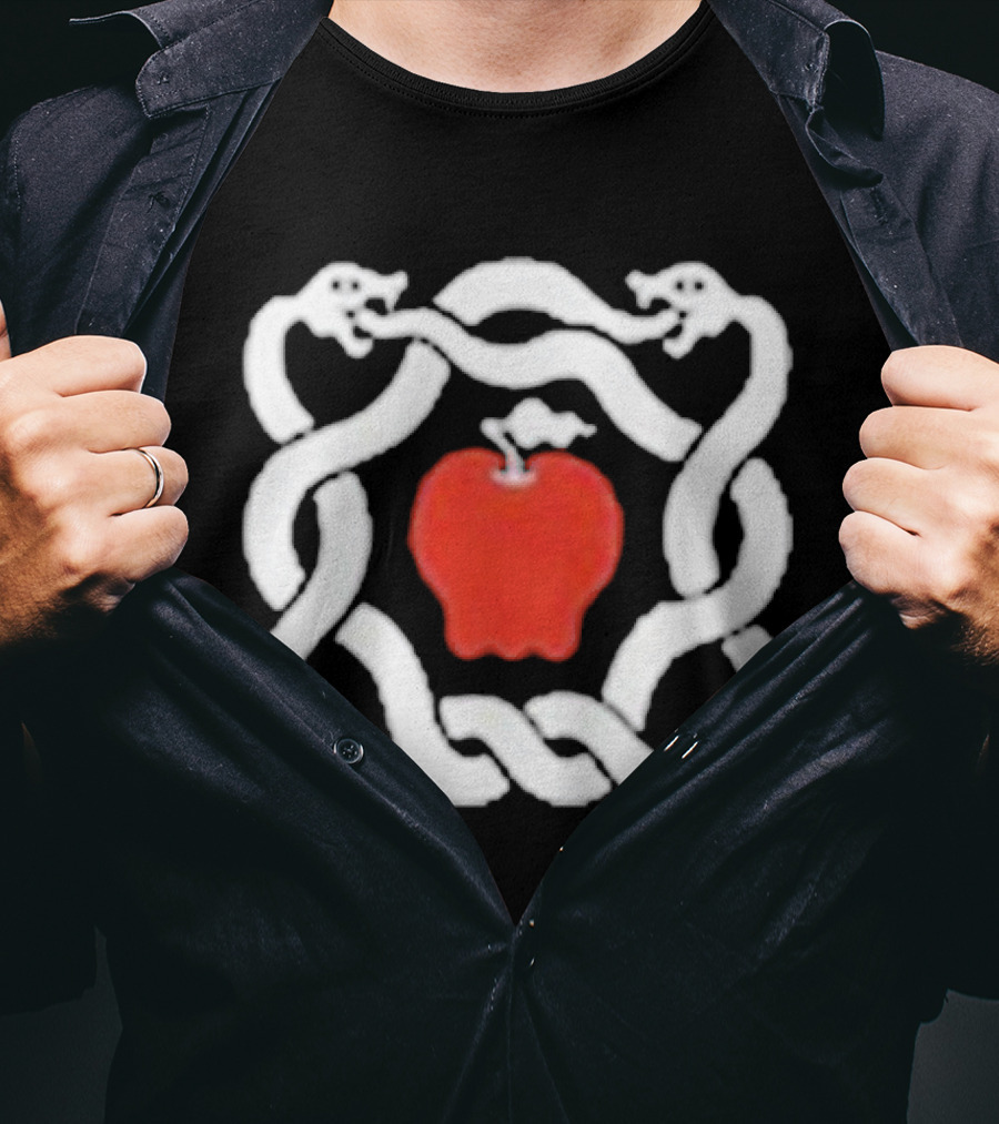 Msg Snake Dom Dolla Red Apple White Snakes T-Shirt