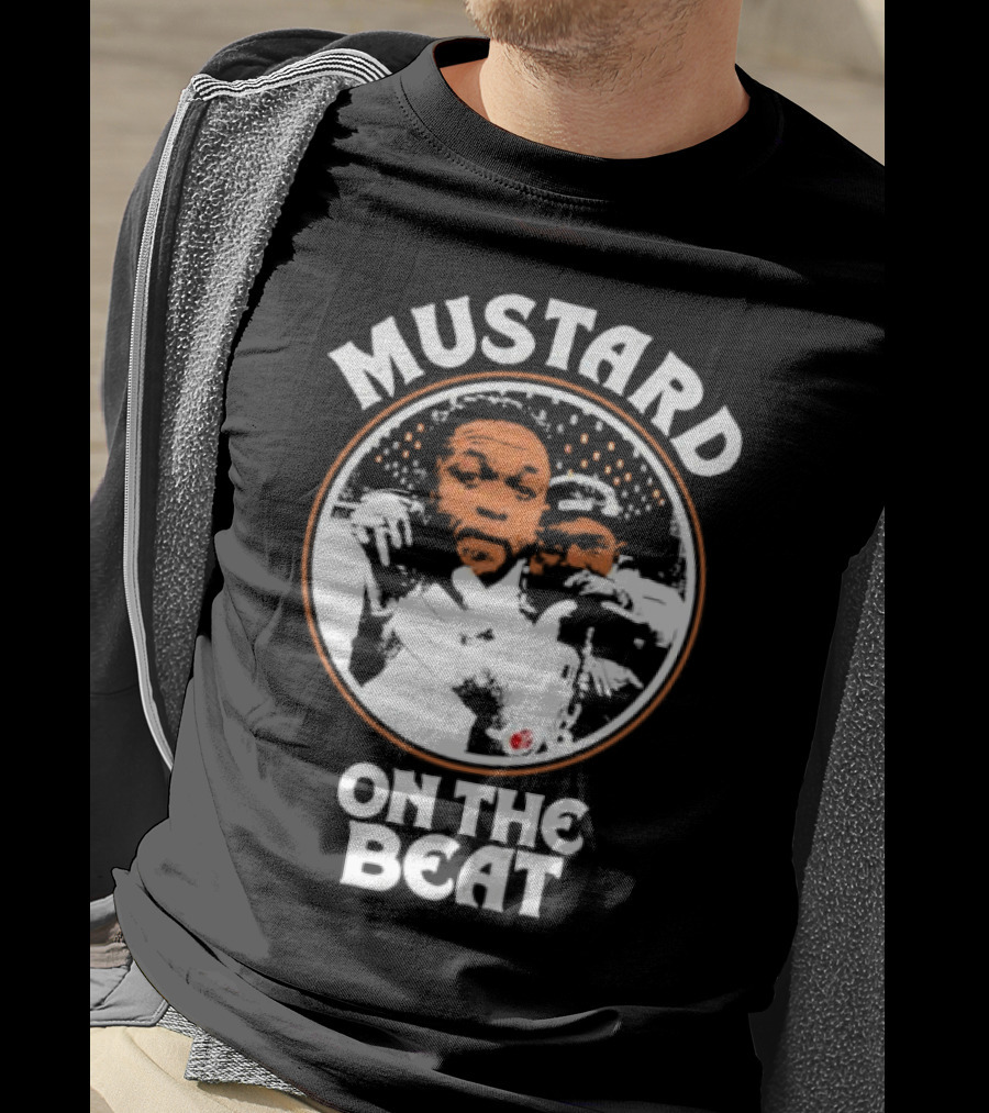 Mustard On The Beat DJ Mustard Circle Design T-Shirt