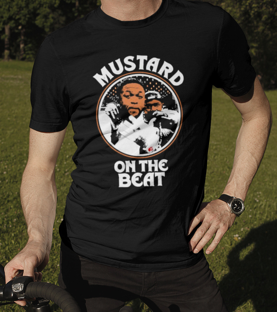 Mustard On The Beat DJ Mustard Circle Design T-Shirt