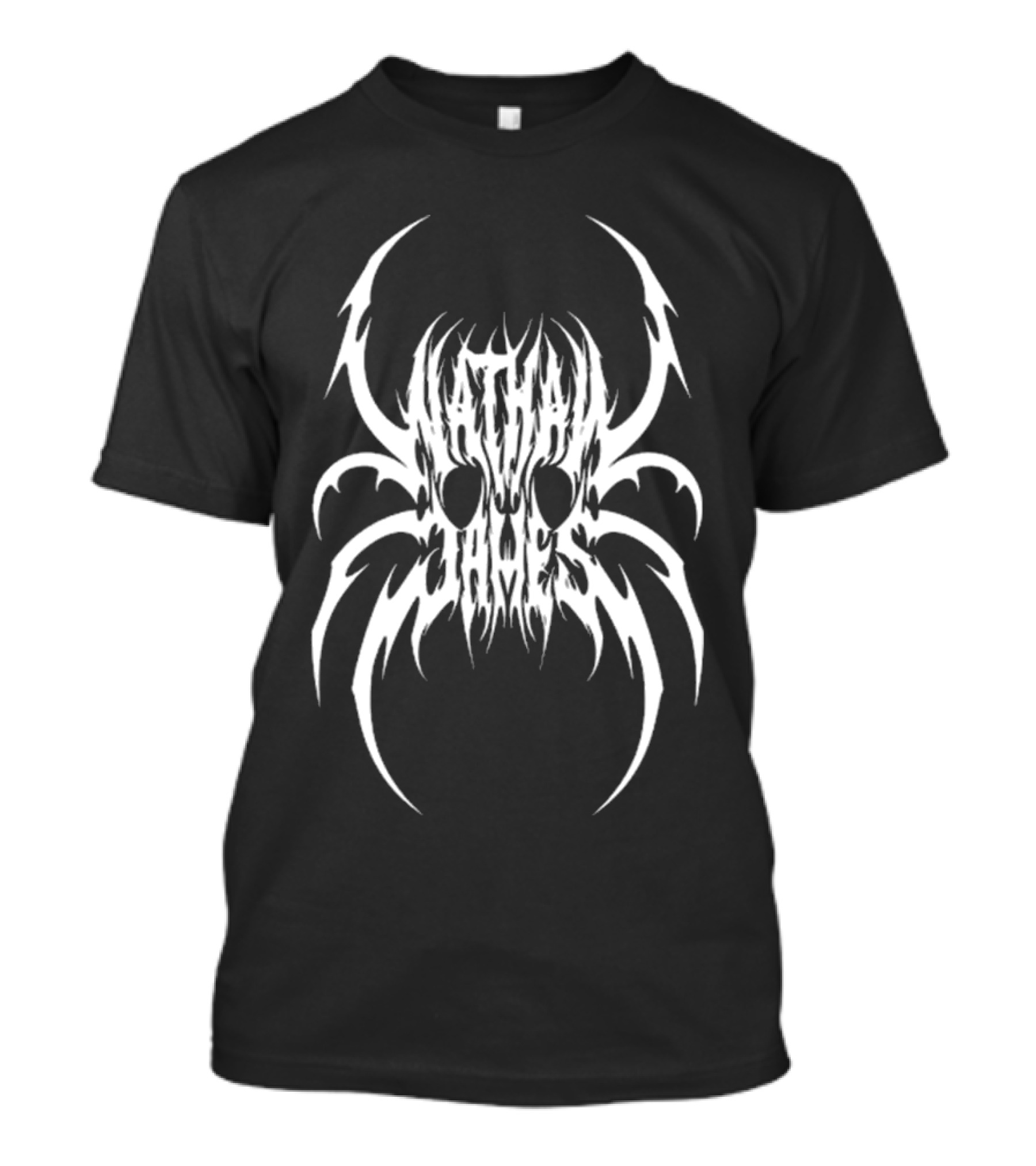 Nathan James White Spider Skull T-Shirt