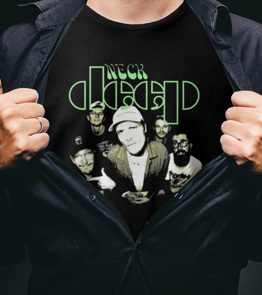 Neck Deep Band Perception Album Cover Group Photo T-Shirt