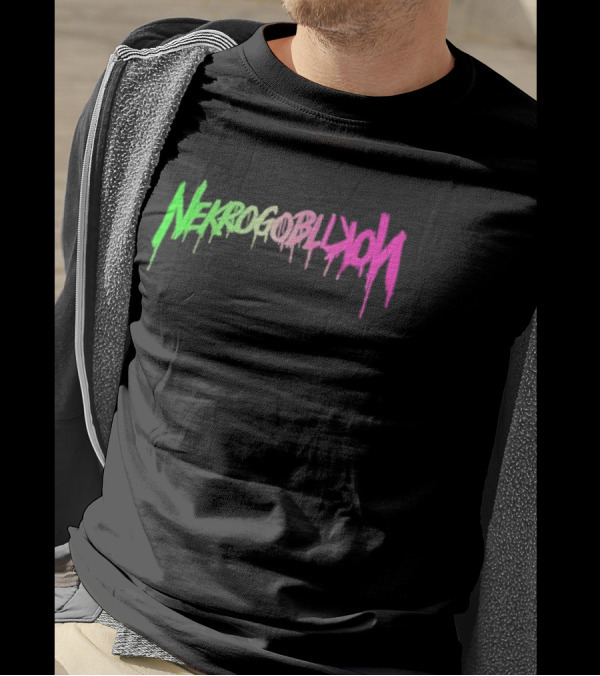 Nekrogoblikon Goblin Mode Wicked Ombre Neon Drip T-Shirt