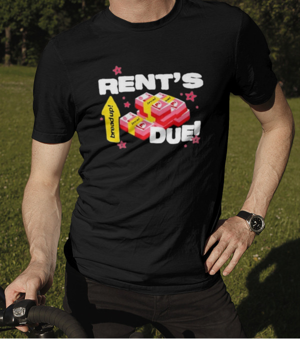 Nemzzz Broken Planet Rent's Due Pound Symbols Money Stacks T-Shirt