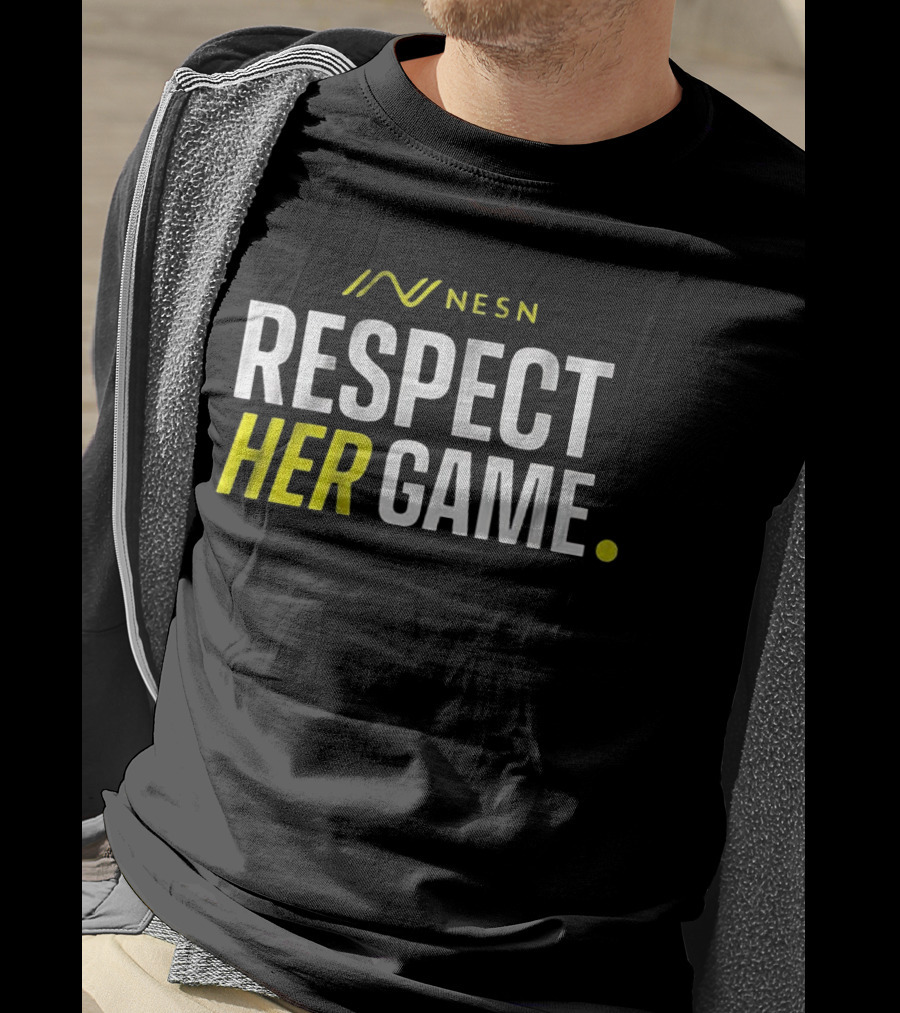NESN Respect Her Game Collection Empowerment Sports Apparel T-Shirt