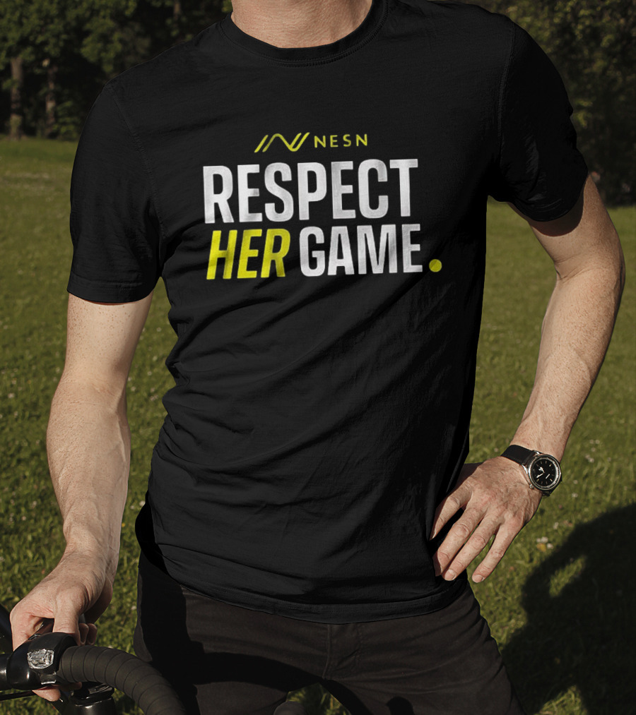 NESN Respect Her Game Collection Empowerment Sports Apparel T-Shirt