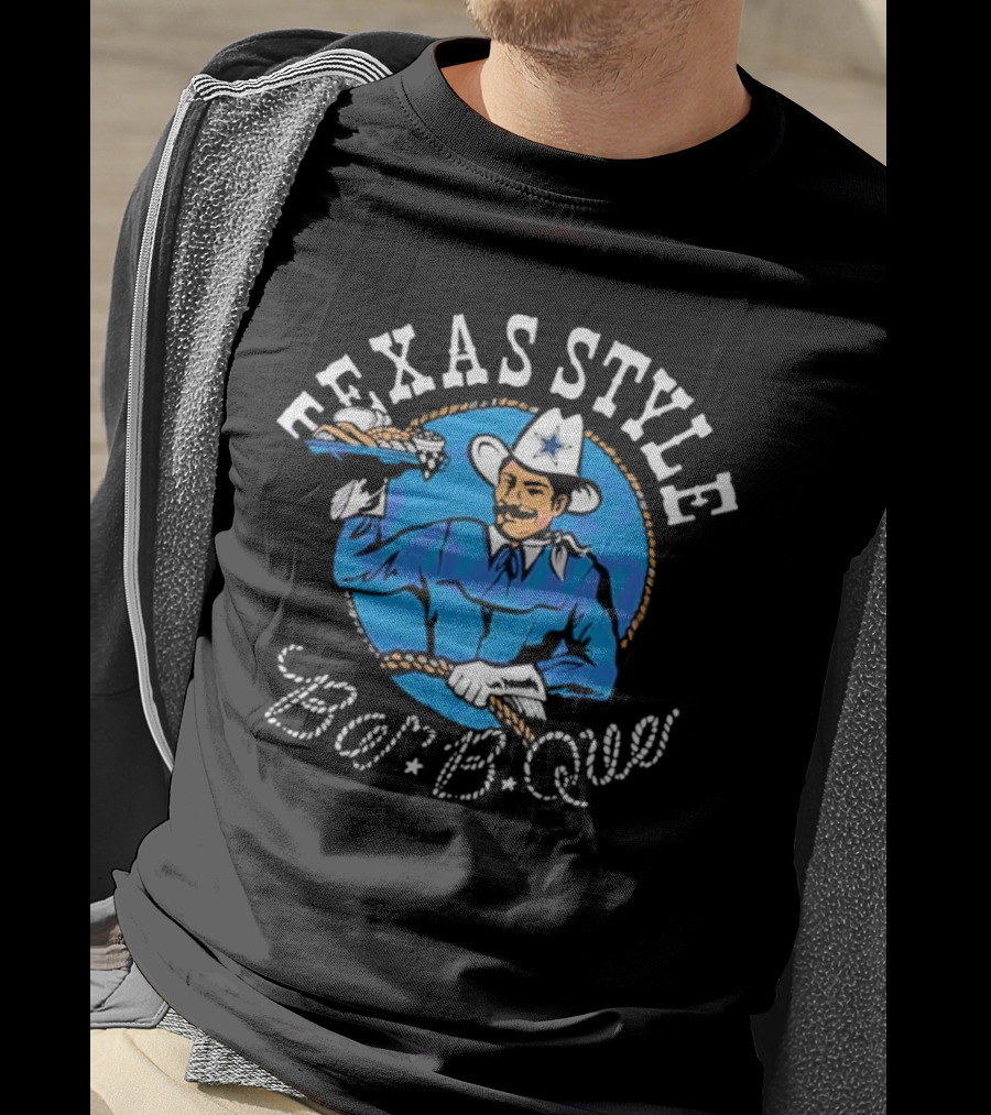 Texas Style Bar-B-Que Cowboys T-Shirt