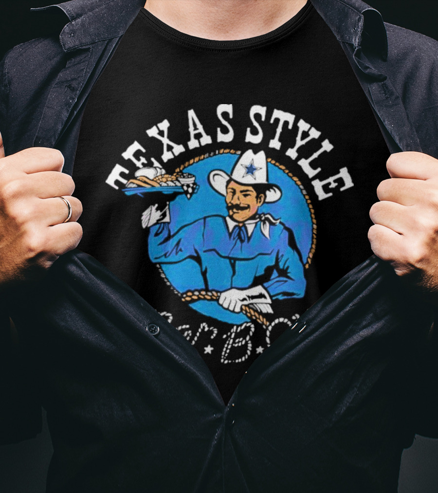 Texas Style Bar-B-Que Cowboys T-Shirt