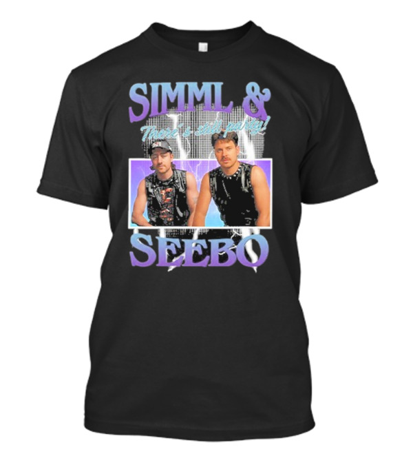 Simml & Seebo There’s Still Party Lightning Duo Retro Theme T-Shirt