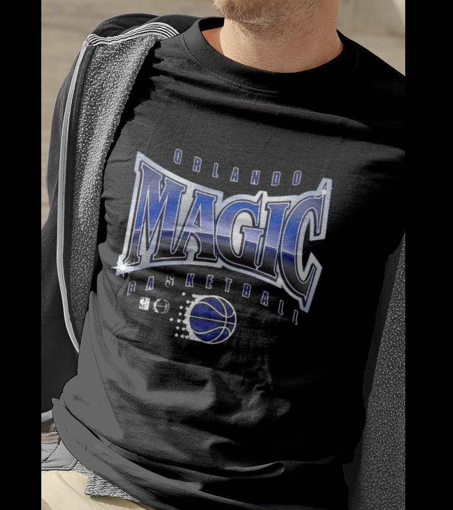 Orlando Magic Basketball Worldwide Glow Up Retro NBA Sports Fan Apparel T-Shirt