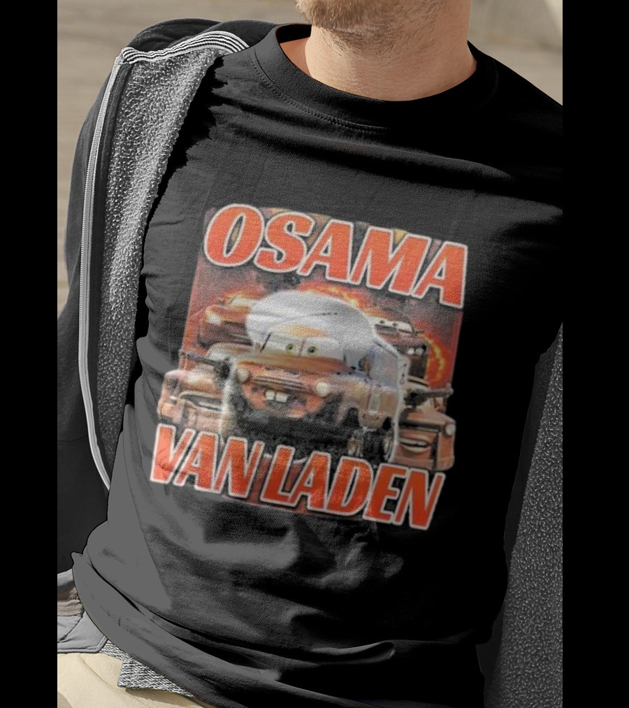 Osama Van Laden Cars Parody T-Shirt