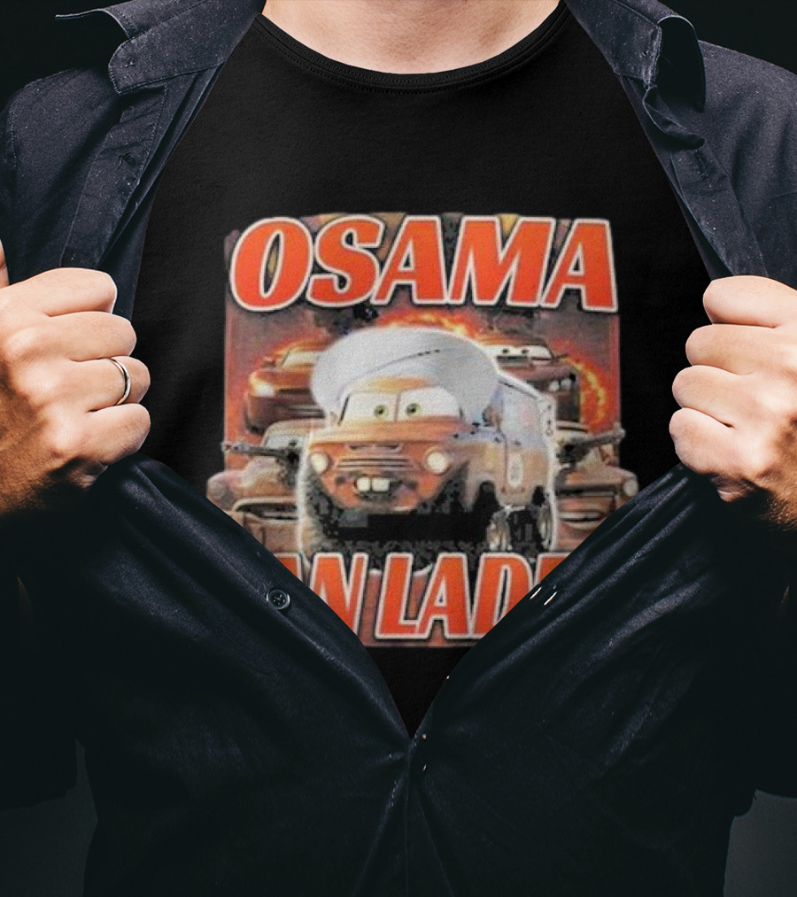 Osama Van Laden Cars Parody T-Shirt
