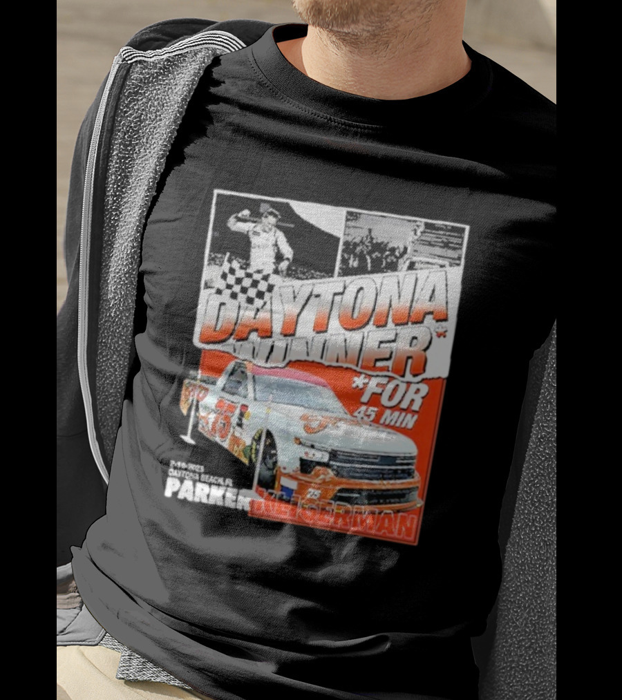 Parker Kligerman Daytona Winner 45 Min Celebration NASCAR Race Car 75 T-Shirt