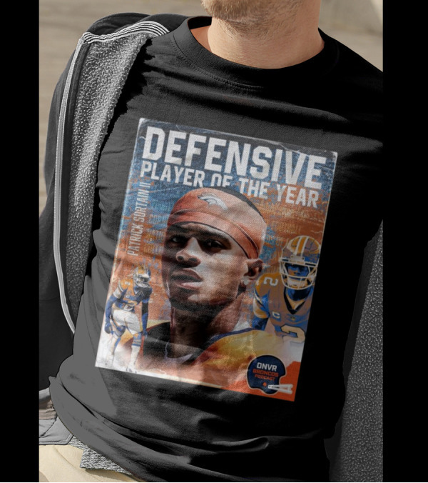 Patrick Surtain II Defensive Player Of The Year Denver Broncos DNVR Podcast T-Shirt