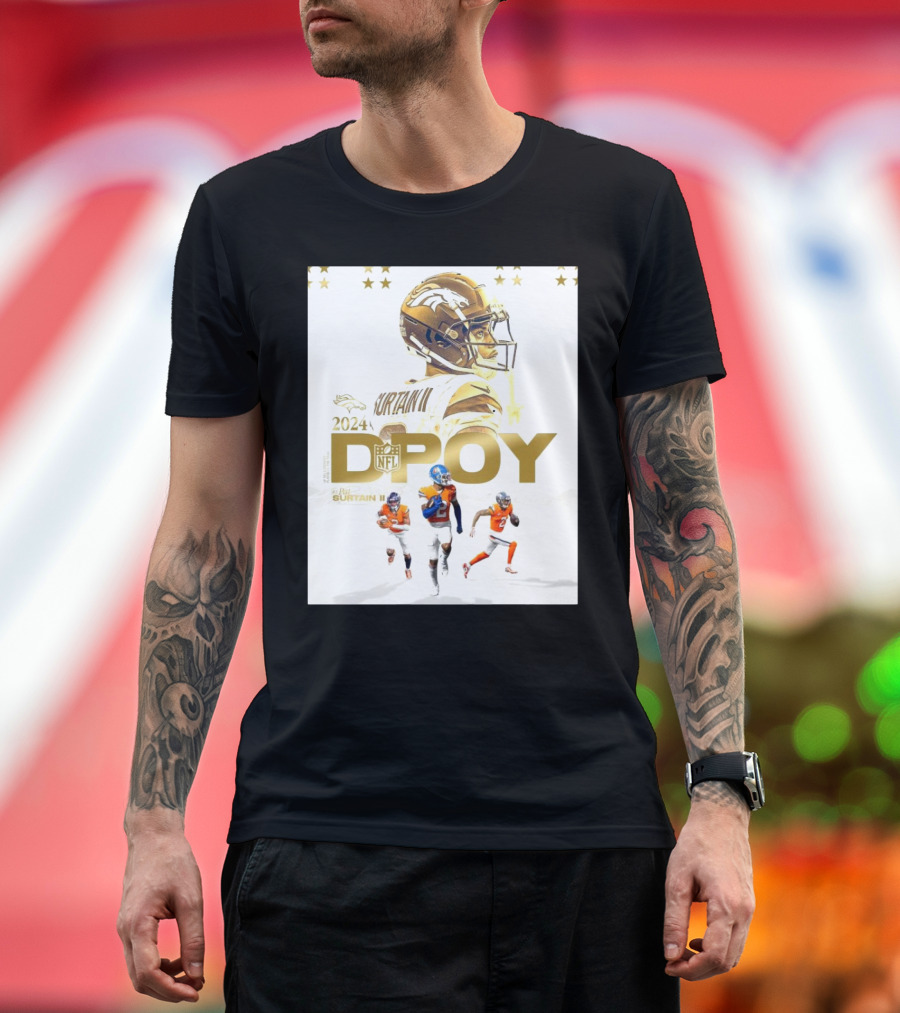 2024 Pat Surtain II Denver Broncos DPOY NFL T-Shirt