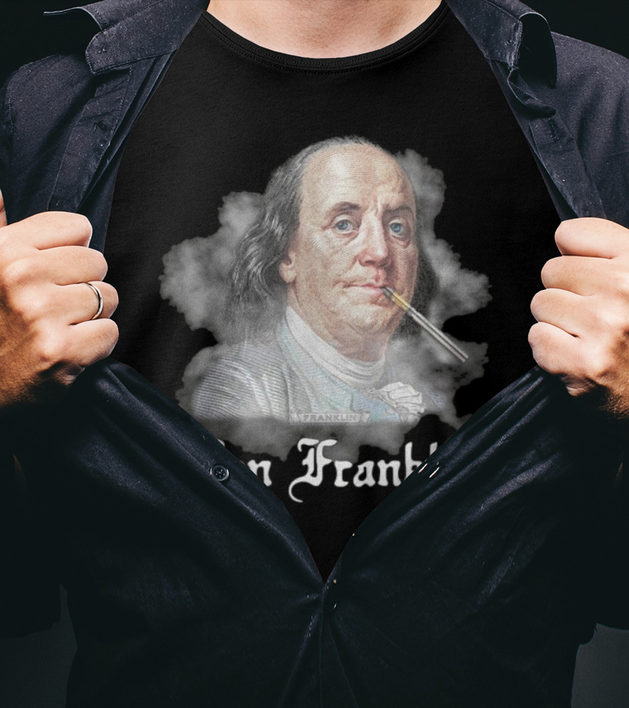 Pen Franklin 2025 Historical Parody Theme T-Shirt