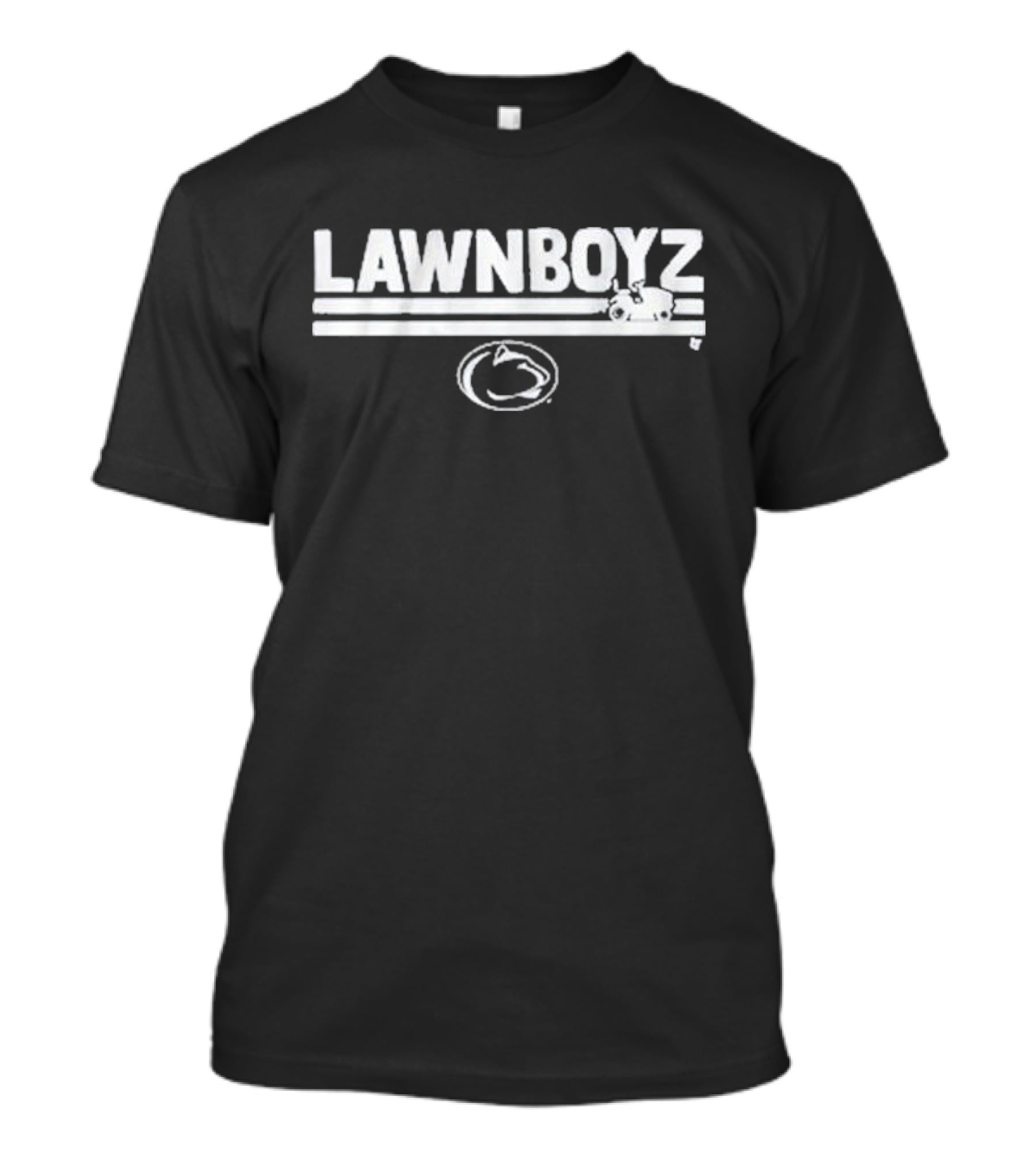 Penn State Lawn Boyz Football College Team Emblem T-Shirt