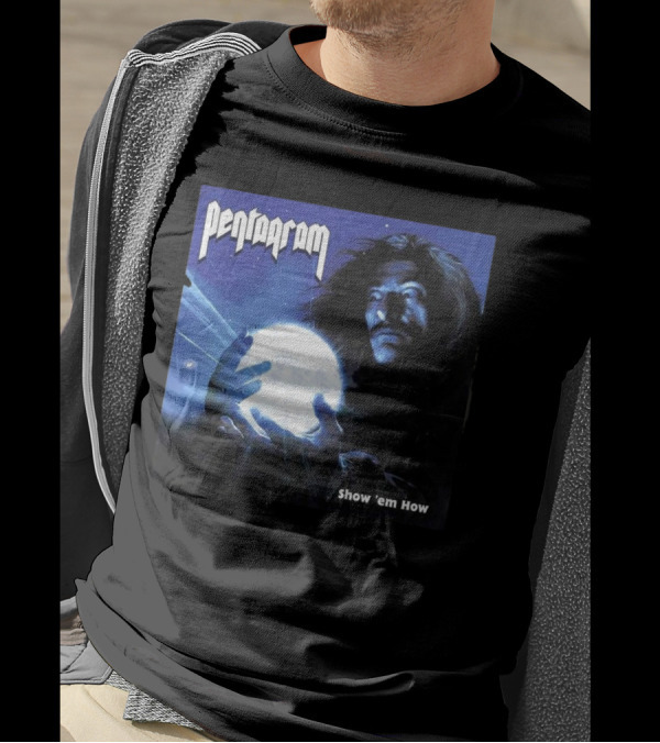 Pentagram Show 'em How 7th February 2025 Mystical Energy Sphere Album Art T-Shirt