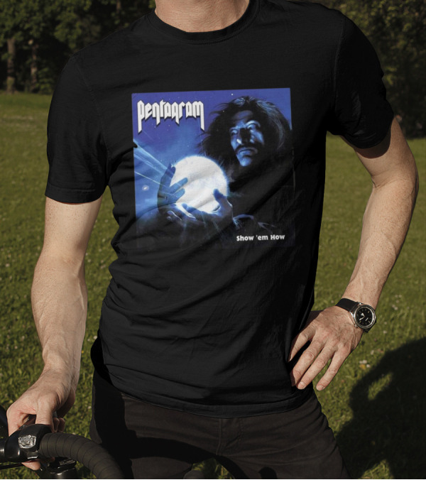 Pentagram Show 'em How 7th February 2025 Mystical Energy Sphere Album Art T-Shirt