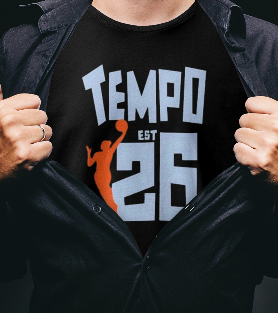 Playa Society Tempo Est 26 Basketball Silhouette Toronto 2026 T-Shirt