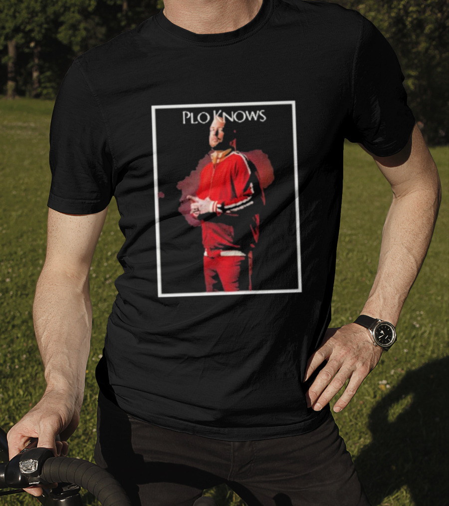 Plo Knows Big Plo Red Tracksuit Outfit T-Shirt