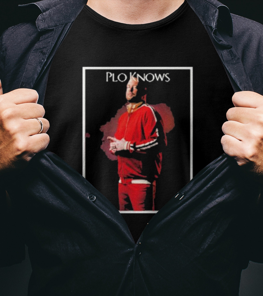 Plo Knows Big Plo Red Tracksuit Outfit T-Shirt