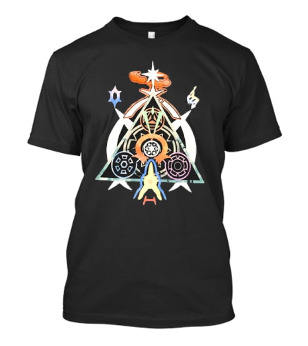 Pokemon Legendary Trio And Unown Symbols T-Shirt