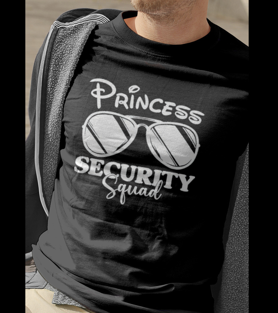 Princess Security Squad Sunglasses Fun T-Shirt