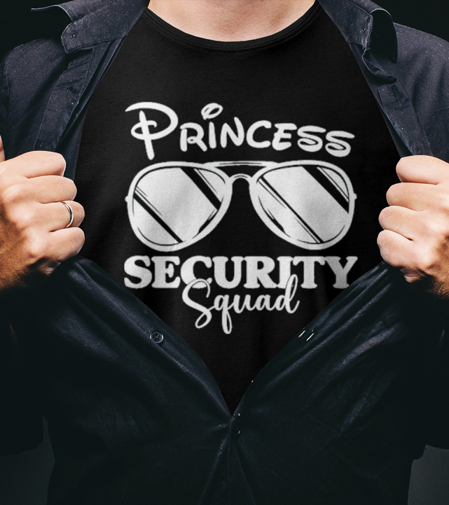 Princess Security Squad Sunglasses Fun T-Shirt