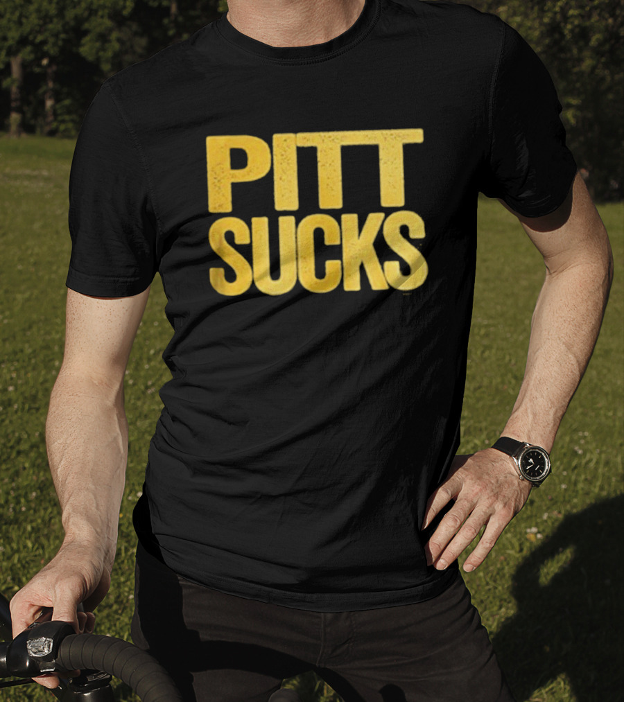 West Virginia Mountaineers Pitt Sucks T-Shirt
