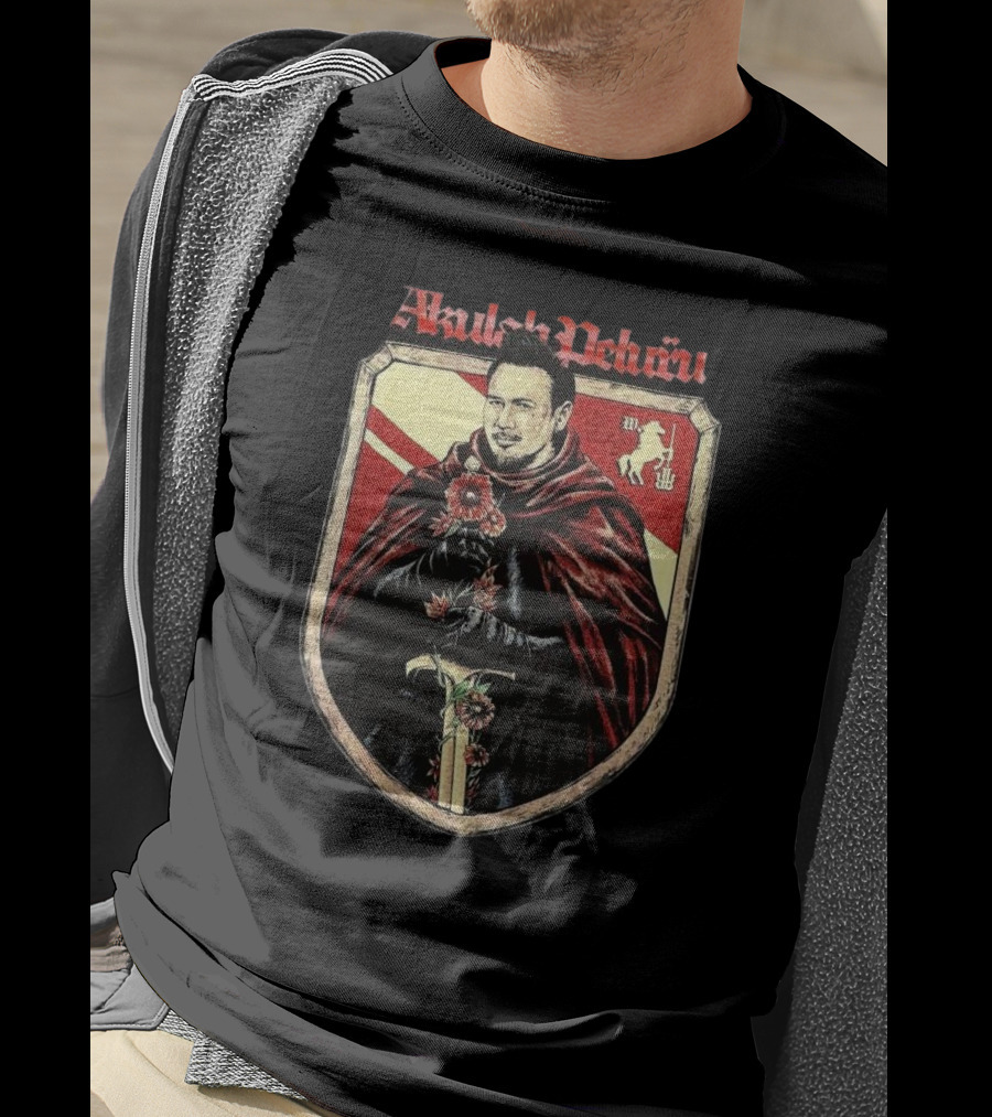 Rebellion Rose X Jrd Sid Akulah Peluru 2025 Knight Rose Emblem T-Shirt