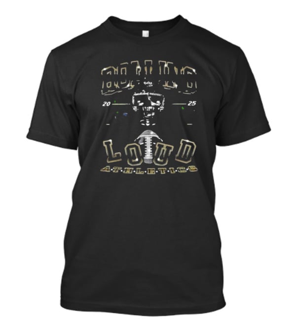 Rolling Loud Athletics 2025 Skull Motif T-Shirt