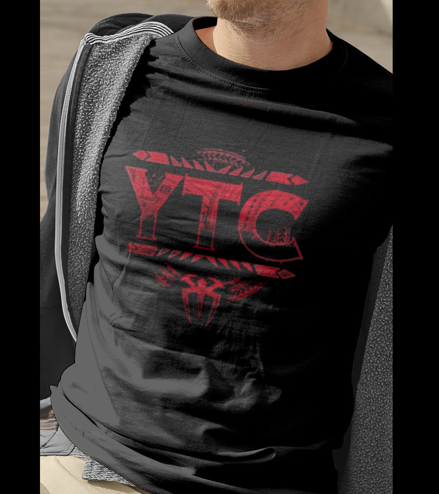 Roman Reigns YTC Red Tribal Insignia T-Shirt