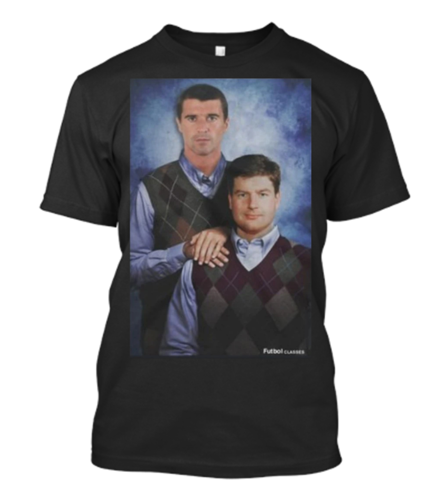 Roy Keane Denis Irwin Futbol Classics T-Shirt