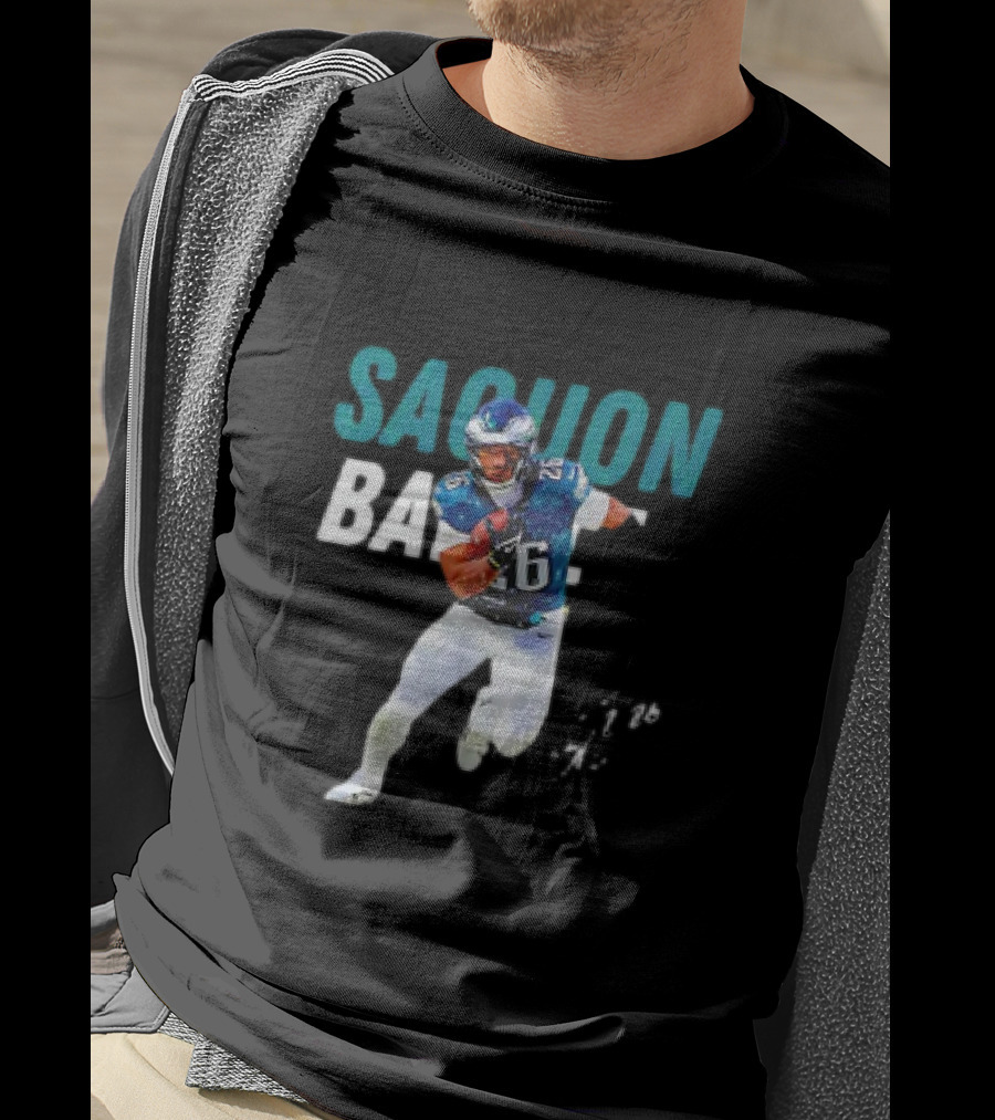 Saquon Barkley Philadelphia Eagles 26 Signature Edition T-Shirt
